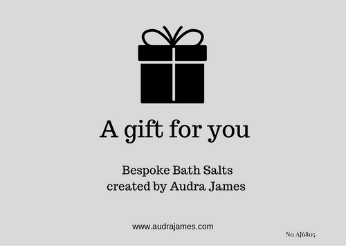 Bespoke Bath Salts Gift Card